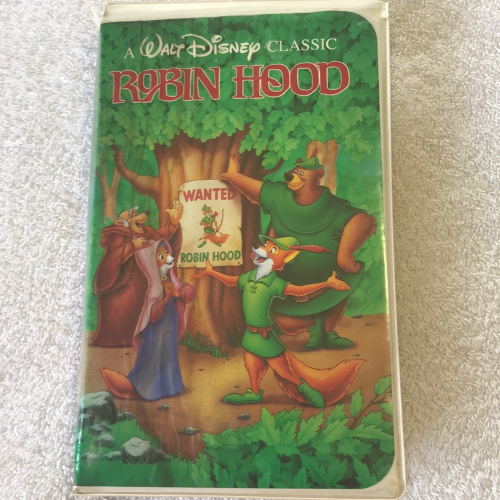 Vintage VHS Walt Disney’s Classic Robin Hood